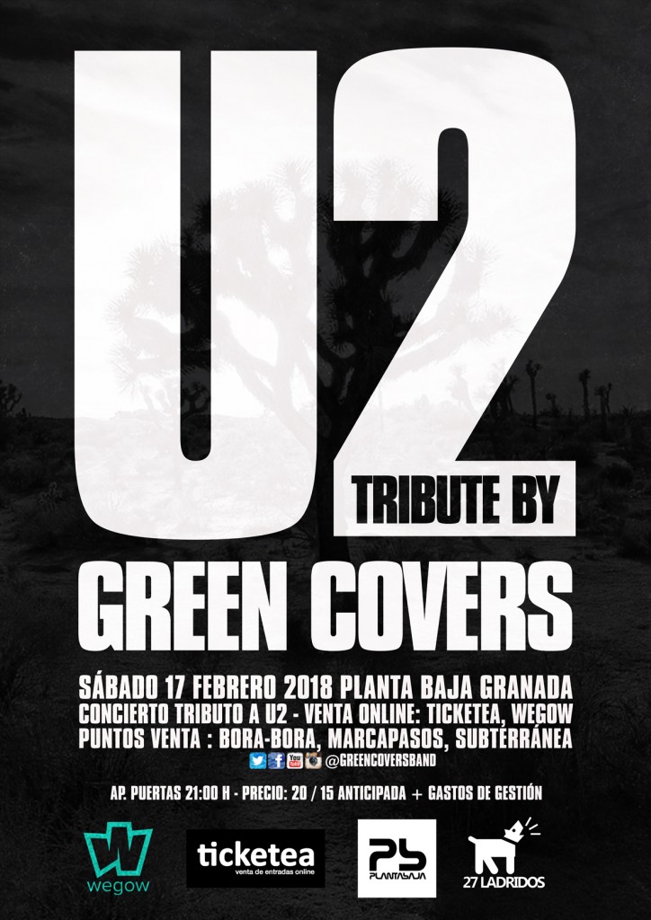 green covers u2 granada